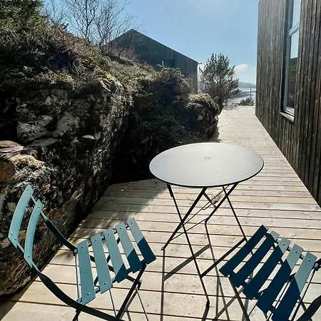 Tatil Evi Architect Drawn With Sea View At Stokkoy *
